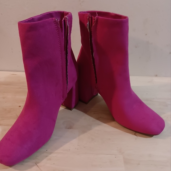 SUGAR Women's Element Square Toe Dress Booties - Picture 7 of 8